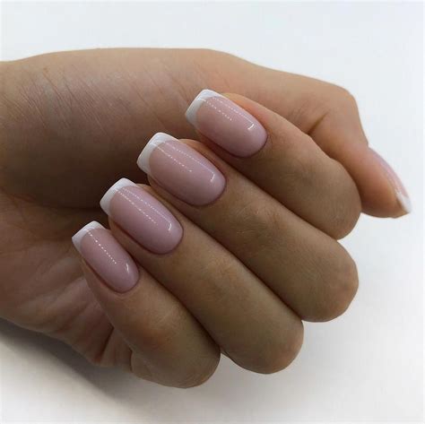 french tip nails ideas short